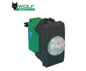 Wolf infrarosso sensore Jolly 12V compatibile ABB Elos nero - W-JM-BE