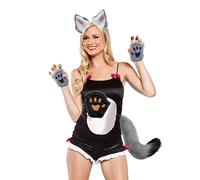 Wolf Kostüm Halloween - Tier Di Costume Da Lupo, Costume Da Lupo Cosplay | Accessori In Costume Da Festa Di Halloween, Testa Di Lupo Per Adulti, Costume Da Lupo Per Carnival Carnival, Per Argomenti E