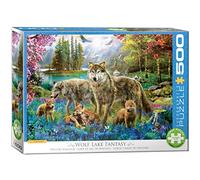 Eurographics - Puzzle Jan Patrik Krasny: Wolf Lake Fantasy - 500 Pezzi