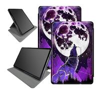 Wolf Moons - Custodia per Microsoft Surface Pro X (2021/2020/2019) da 13", rotazione a 360 gradi, angoli di visualizzazione multipli per Microsoft Surface Pro X, con funzione di accensione e