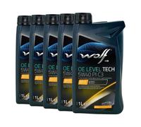 WOLF OE Leveltech 5W-40 Pi C3 MB 226.5,MB 229.31,MB 229.51,VW50200,5x1 Litro
