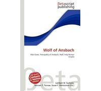 Wolf of Ansbach: Man-Eater, Principality of Ansbach, Wolf, Holy Roman Empire