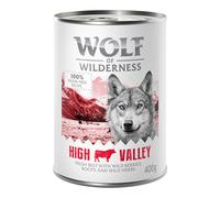 Wolf of Wilderness Adult 6 x 400 g umido Single Protein per cane - Oak Woods - Cinghiale