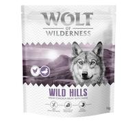 Wolf of Wilderness Adult "Wild Hills" - Anatra - Set %: 4 x 1 kg: Nuova ricetta