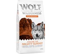 Multipack risparmio! 2 x 12 kg Wolf of Wilderness Explore Crocchette per cani - Explore The Mighty Summit - Performance
