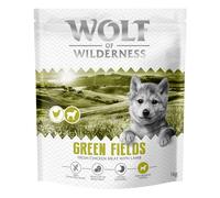 Wolf of Wilderness Junior "Green Fields" - Agnello - 4 kg (4 x 1 kg) - NUOVA RICETTA!