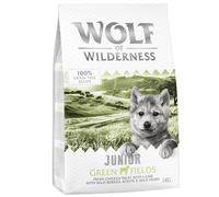 Wolf of Wilderness Junior "Green Fields" - Agnello Crocchette per cani - 1 kg