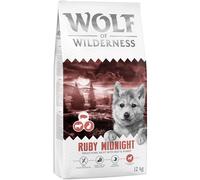 Wolf of Wilderness Junior "Ruby Midnight" Manzo & Coniglio Crocchette cane - Set %: 2 x 12 kg
