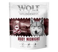 Wolf of Wilderness "Ruby Midnight" - Manzo & Coniglio - 4 kg (4 x 1 kg) - NUOVA RICETTA!