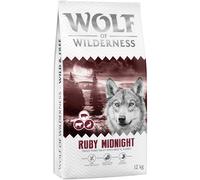 2 x 12 kg Wolf of Wilderness - NOVITÀ: Ruby Midnight - Manzo & Coniglio