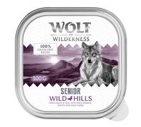 Wolf of Wilderness Senior Duo-Protein 6 / 24 x 300 g umido cane - 6 x 300 g Wild Hills - Anatra & Vitello