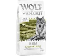 2 x 12 kg Wolf of Wilderness - Senior Green Fields - Agnello
