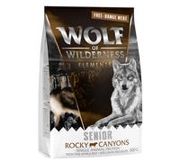 Wolf of Wilderness SENIOR "Rocky Canyons" - Manzo allevato all'aperto - 300 g