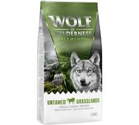 Multipack risparmio! 2 x 12 kg Wolf of Wilderness Elements Crocchette monoproteiche per cani - Untamed Grasslands - Cavallo
