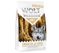 Prezzo speciale! 2 x 1 kg Wolf of Wilderness Crocchette per cani - Soft - Gnarled Oaks Pollo allevato all'aperto & Coniglio