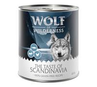 Wolf of Wilderness Adult 12 x 800 g umido Single Protein per cane - The Taste of Scandinavia