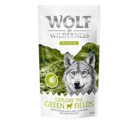 Wolf of Wilderness Snack per cane da addestramento 'Explore the Green Fields' 100 g