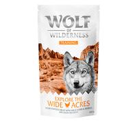 Wolf of Wilderness Training “Explore the Wide Acres” Snack per cane - Set %: 3 x 100 g