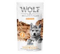 Wolf of Wilderness Training JUNIOR “Explore the Wide Acres” Snack per cane - Set %: 3 x 100 g