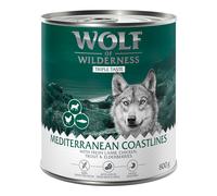 Wolf of Wilderness Adult 24 x 800 g umido Single Protein per cane - The Taste Of The Mediterranean
