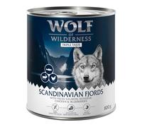 Wolf of Wilderness Adult 12 x 800 g umido Single Protein per cane - The Taste of Scandinavia
