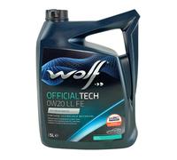 WOLF Officialtech 0W-20 Ll Fe Porsche C20, VW 508 00, VW 509 00, 5 Litro