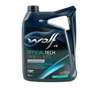 WOLF OfficialTech 0W-30 LL III FE VW TL 525 45, FIAT 9.55535-S3, 2X5 Litri