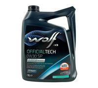 WOLF Officialtech 0W-30 Sp BMW Longlife-12FE, MB 229.61, Dtfr 15D100, 5 Litro