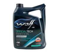 WOLF Officialtech 5W-30 C3 Rn MB 226.52, Renault RN17, 5 Litro