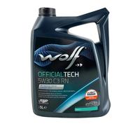 WOLF Officialtech 5W-30 C3 Rn MB 226.52, Renault RN17, 5 Litro