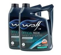 Olio Lupo Officialtech C3 Sp Extra 65648 SAE 5W30 5 Litro per Mercedes Opel