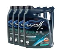 WOLF Officialtech 5W-30 C3 Sp Extra Opel OV0401547-D30, OV0401547-G30, 4x5 Litro