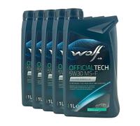 WOLF OfficialTech 5W-30 MS-F FORD WSS-M2C913-D, RENAULT RN0700, 5X1 Litro