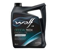 Wolf Olio Motore Officialtech Ll Fe Sae 0w-20 5l