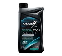 Wolf Olio Motore Officialtech Ll Iii Fe Sae 0w-30 1l