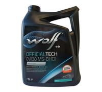 Wolf Olio Motore Officialtech Ms-bhdi Sae 0w-30 5l