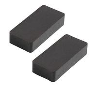 Wolf Pack 5411130 ferrite-Magnet, rettangolare, 45 x 20 x 8 mm, 2 pcs
