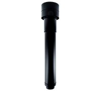 Wolf Passaggio tetto DN160 isolato, L:1159mm, nero, per CWL - 2575802