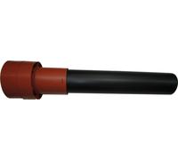 Wolf Passaggio tetto DN160 isolato, L:1159mm, rosso, per CWL - 2577000