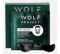 WOLF PROJECT | Patch occhi per uomo, maschera occhi con ingredienti naturali anti-gonfiore e patch occhi antirughe - 5 pezzi