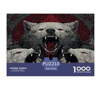 Wolf - Puzzle 1000 Pezzi, Artistic Animals, Intrattenimento Creativo, Per Adulti E Bambini A Partire Da 12 Anni | 70x50cm/1000pcs | Regalo Classico