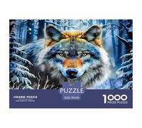 Wolf Puzzle 1000 Pezzi Regali Per Gli Amanti E Gli Amici 1000 Stukjes Animal Puzzle Giocattolo Decompressivo Intellettuale Educativo Divertente Gioco Per Famiglie Für Erwachsene Und Kinder Ab 8 Jahren