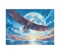 Wolf Puzzle 500 Pezzi Per Adulti Fantastic Beasts in Cartone Rigido 3D Panoramico Per Viaggi E Vacanze Miglioramento Concentrazione Edizione Esclusiva Qualità 500 PCS