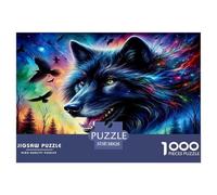 Wolf Puzzle Da 1000 Pezzi Per Amanti Della Scienza: Esplora Mondi Scientifici E Esercita La Ragione!
