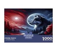 Wolf Puzzle Da 1000 Pezzi Per Amanti Della Scienza: Esplora Mondi Scientifici E Esercita La Ragione!