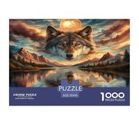 Wolf Puzzle Da 1000 Pezzi Per Amici in Riunione: Collaborare E Passare Un Momento Unico!