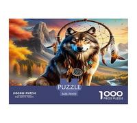 Wolf Puzzle Da 1000 Pezzi Per Chi Ama I Paesaggi Urbani: Ricrea Città Famose E Migliora La Memoria!