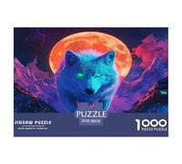 Wolf Puzzle Da 1000 Pezzi Per Coppie Giovani: Costruite Complicità Attraverso Un Passatempo Condiviso!