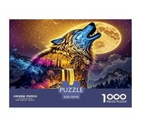 Wolf Puzzle Da 1000 Pezzi Per Famiglie Che Amano Il Divertimento: Risate E Impegno in Un Solo Prodotto!
