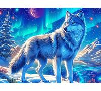 Wolf Rompicapo 1000 Pezzi Lago Di Como Per Adulti Magical Cosmic Creatures Cartone Opaco Incastro Perfetto Per Regalo Di Compleanno Da Passatempo Qualità Premium 1000 PCS/75x50cm